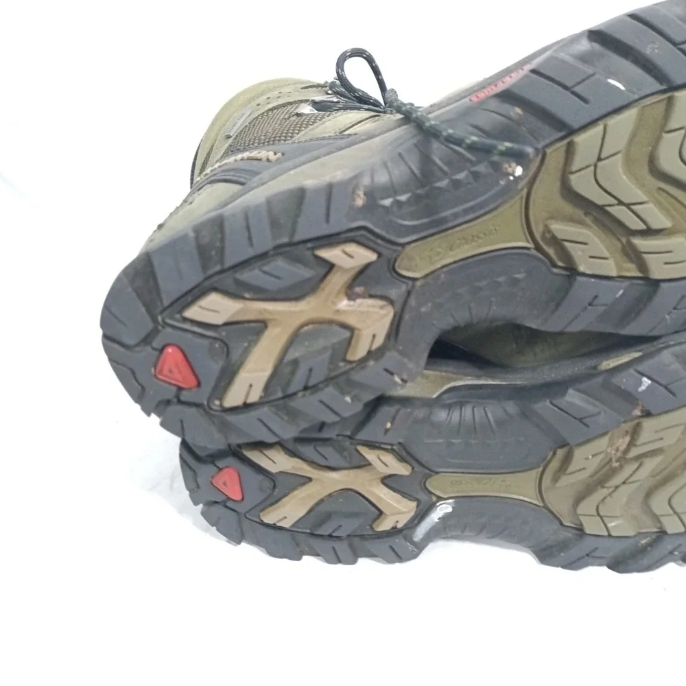 Salomon Quest 4D GTX Mens Hiking Boots Olive Green Gore-Tex US 9.5 ART 128653 s8